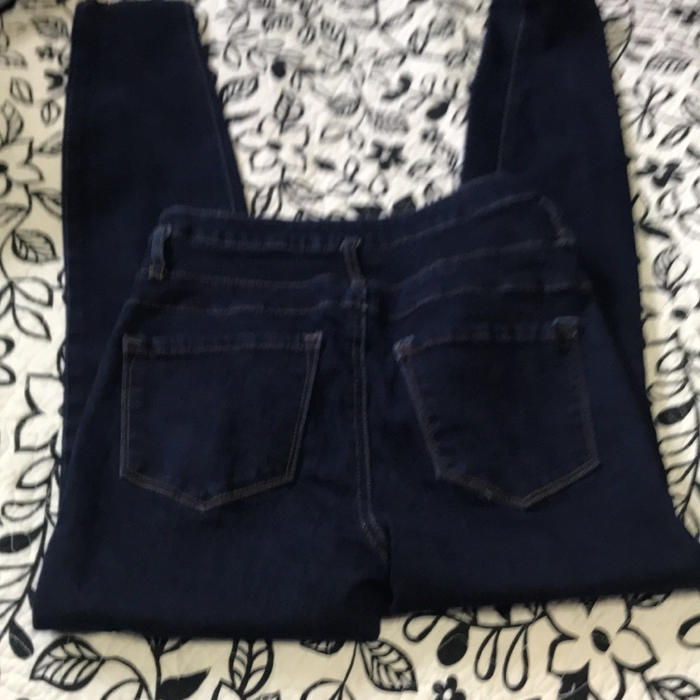 ❤️ (3)Ladies skinny jeggings size 2 by Refuge.  Like new cond. Only worn once. - Picture 5 of 7